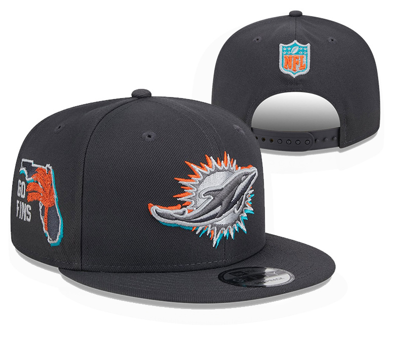 Miami Dolphins Stitched Snapback Hats 0122